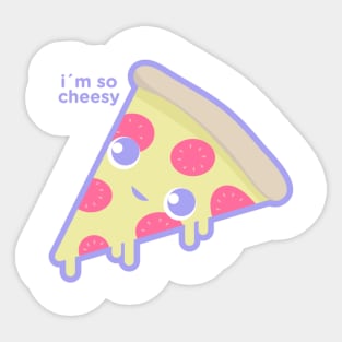 cute pizza Sticker